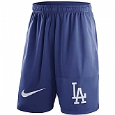 Men's Los Angeles Dodgers Nike Royal Dry Fly Shorts FengYun,baseball caps,new era cap wholesale,wholesale hats